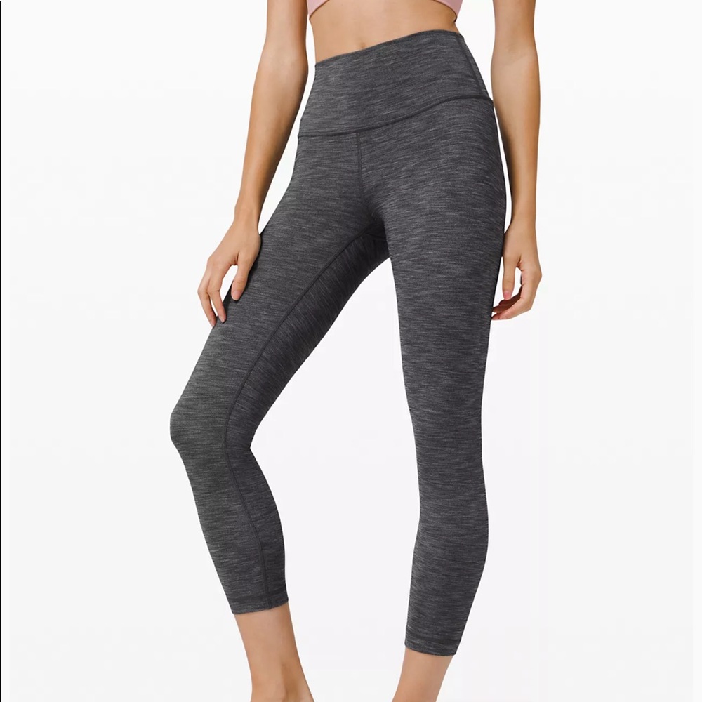 Lulu Lemon Wunder Under Crop 23” Leggings